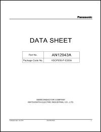 Click here to download AN12943A Datasheet