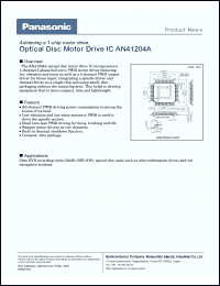 Click here to download AN41204A Datasheet