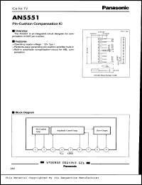 Click here to download AN5551 Datasheet