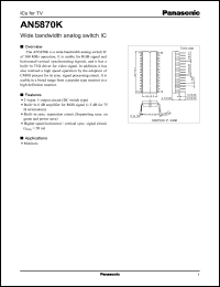 Click here to download AN5870 Datasheet