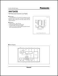 Click here to download AN7243 Datasheet