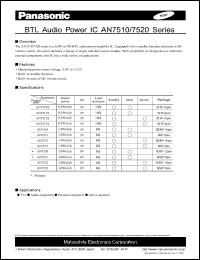 Click here to download AN7520 Datasheet