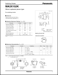 Click here to download MA152K Datasheet