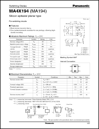 Click here to download MA194 Datasheet