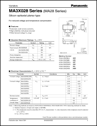 Click here to download MA3X0280A Datasheet