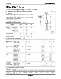 Click here to download MA2B027WB Datasheet