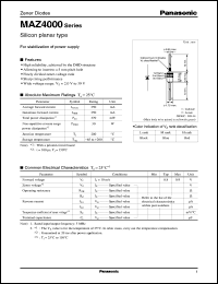 Click here to download MAZ4300-M Datasheet