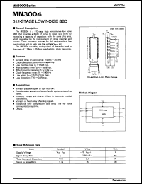 Click here to download MN3004 Datasheet