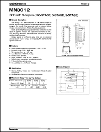 Click here to download MN3012 Datasheet