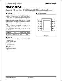 Click here to download MN39116AT Datasheet