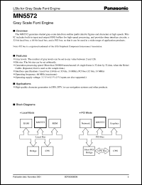 Click here to download MN5572 Datasheet