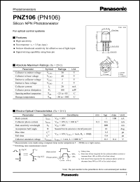 Click here to download PNZ106 Datasheet