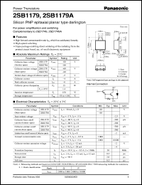 Click here to download 2SB1179 Datasheet