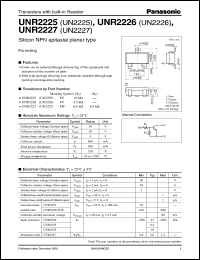 Click here to download UNR2226 Datasheet