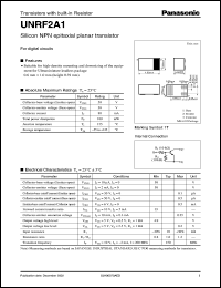 Click here to download UNRF2A1 Datasheet