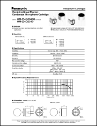 Click here to download WM-034D Datasheet