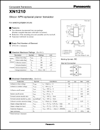 Click here to download XN1210 Datasheet