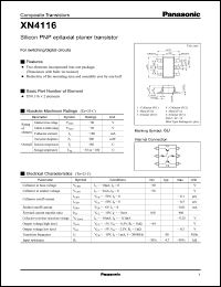 Click here to download XN4116 Datasheet