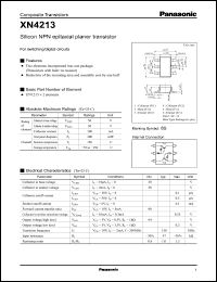 Click here to download XN4213 Datasheet