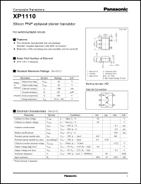 Click here to download XP1110 Datasheet