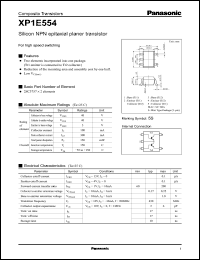 Click here to download XP1E554 Datasheet