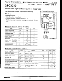 Click here to download 2SC3210 Datasheet