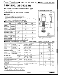 Click here to download 2SD1253AQ Datasheet