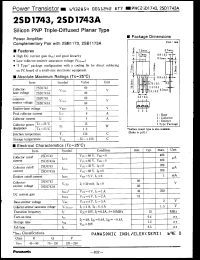 Click here to download 2SD1743AQ Datasheet