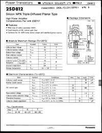 Click here to download 2SD812Q Datasheet