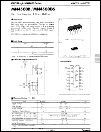 Click here to download MN4503B Datasheet