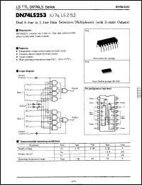 Click here to download DN74LS253 Datasheet