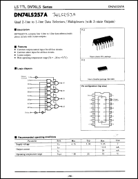 Click here to download DN74LS257AS Datasheet