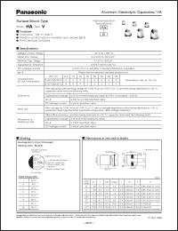 Click here to download EEEHA1V220P Datasheet