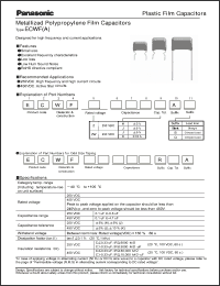 Click here to download ECWF2W824JAA Datasheet