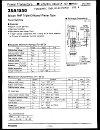 Click here to download 2SA1550 Datasheet