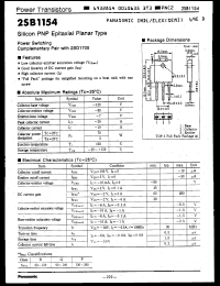 Click here to download 2SB1154P Datasheet