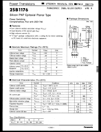 Click here to download 2SB1176P Datasheet