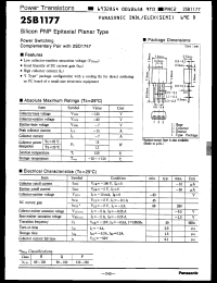 Click here to download 2SB1177 Datasheet