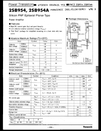 Click here to download 2SB954AR Datasheet