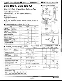 Click here to download 2SD1277AQ Datasheet