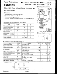 Click here to download 2SD1909 Datasheet