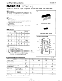 Click here to download DN74LS109S Datasheet