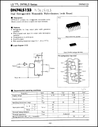 Click here to download DN74LS123 Datasheet
