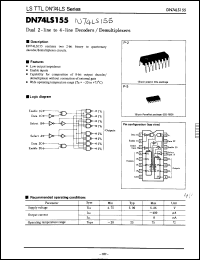 Click here to download DN74LS155 Datasheet