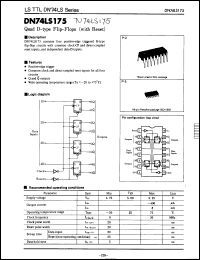 Click here to download DN74LS175S Datasheet
