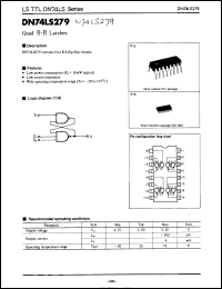 Click here to download DN74LS279 Datasheet