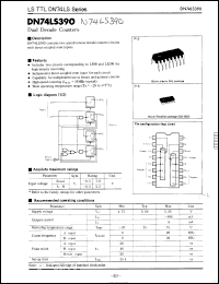 Click here to download DN74LS390 Datasheet