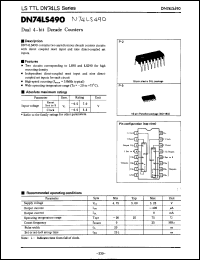 Click here to download DN74LS490S Datasheet
