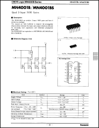 Click here to download MN4001BS Datasheet