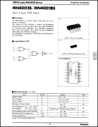 Click here to download MN4002BS Datasheet